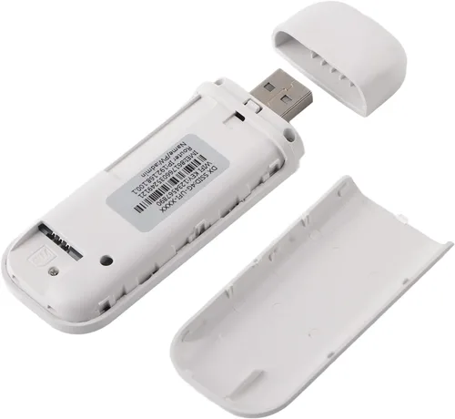 Vista 2 de Adaptador de red USB 4G LTE, Hotspot Router Módem Stick, Plug and Play, Función para compartir hotspot, expansión de memoria pequeña ()