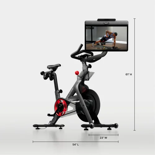 Vista 16 de Peloton Bikes - Bicicletas de ejercicio de interior para entrenamiento cardiovascular y de fuerza