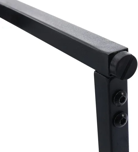 Vista 7 de Wahson Juego de 2 sillas de comedor tapizadas de piel sintética, silla clásica de tela moderna para cocina y comedor, con marco negro dorado mate