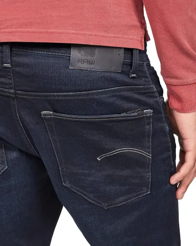 Vista 4 de G-Star Raw 3301 - Jeans ajustados para hombre en Nippon Stretch Denim