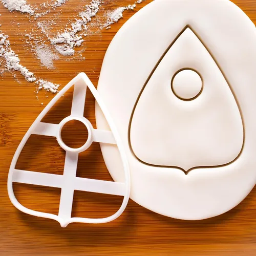 Vista 2 de Cortador de galletas Planchette liso, 1 pieza - Bakerlogy