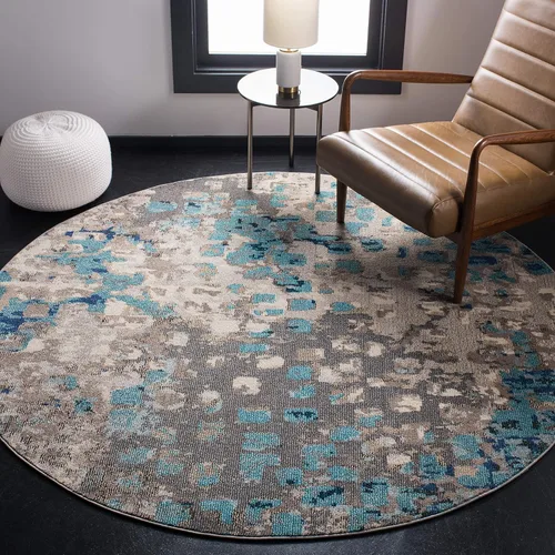 Vista 10 de SAFAVIEH Colección Madison - Alfombra de pasillo, 2'2" x 6', color fucsia y oro, diseño bohemio abstracto envejecido, no desprende pelusa y fácil