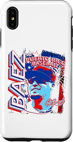 Vista 10 de Funda para iPhone 11 Javier Baez International Baseball Puerto Rico MLBPA