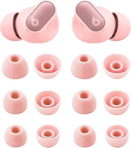 Vista 12 de ALXCD Almohadillas compatibles con Beats Studio Buds, S, M, L, 3 tamaños, 6 pares de auriculares de silicona suave, repuesto para Beats Studio Buds