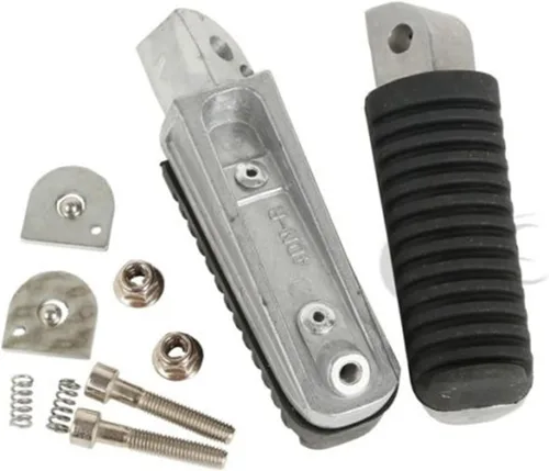 Vista 4 de BEUTEE Motorcycle Rear Footrest Foot Pegs Compatible with FJR1300 FZ400 FZ6R XJR400 XJR1200 XJR1300 XJ6 FZ6N 2004-2006 2005