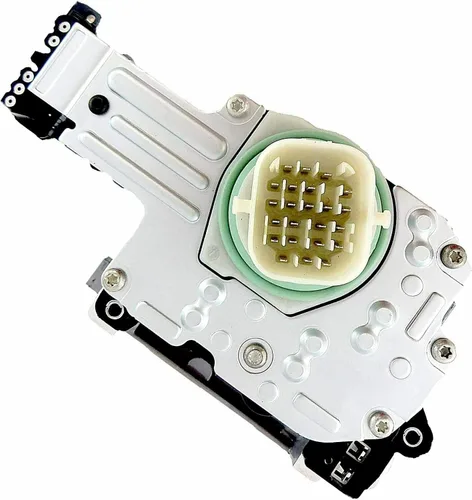 Vista 4 de 545RFE Solenoide Pack BLOCK – Solenoide de transmisión OEM para Dodge Ram 1500 2500 3500 (2004 y posteriores) – Solo enchufe blanco – Compatible