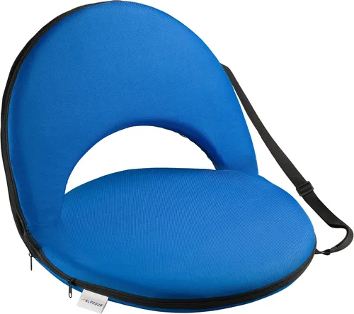 Vista 9 de Alpcour Asiento plegable para estadio – Silla de lujo reclinable impermeable para campamento al aire libre para gradas – Los mejores asientos de 6