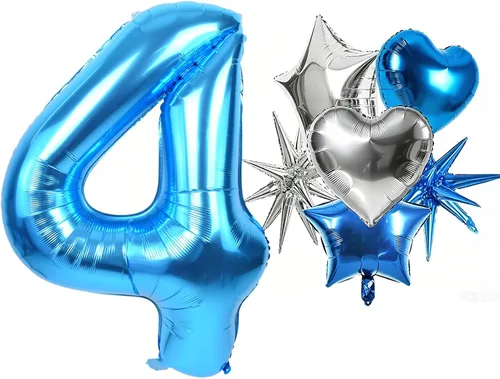 Vista 164 de Toniful - Globos de helio grandes de números del 0 al 9 de 40 pulgadas, color negro, globos digitales de número 0, globos de papel de aluminio