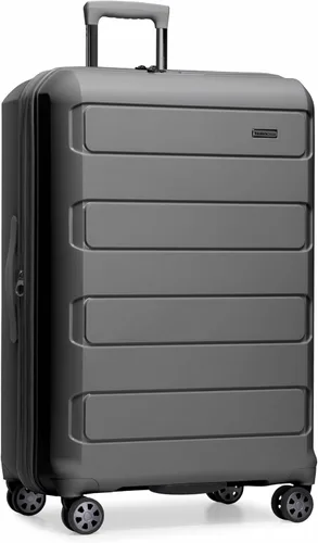 Vista 55 de Traveler's Choice Pagosa indestructible Hardshell expandible Spinner Equipaje, Azul bebé, Pagosa indestructible Hardshell expandible Spinner Equipaje