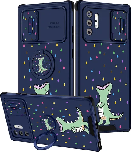 Vista 128 de Funda 2 en 1 para Samsung Galaxy S23 Ultra Flamingo para mujeres y niñas, diseño femenino de flamencos con cubierta deslizante para cámara y soporte
