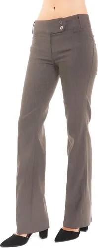 Vista 107 de Design by Olivia Pantalones de oficina de corte holgado para mujer