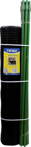 Vista 7 de Tenax 2A040006 Malla para ciervo, negra, 7 pies por 100 pies