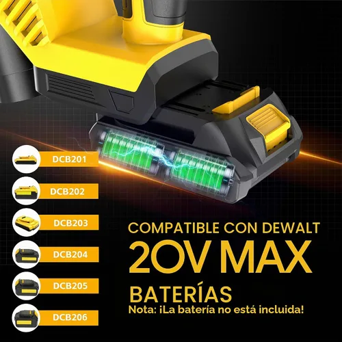 Vista 6 de Sierra de calar inalámbrica compatible con batería Dewalt de 20 V Max (sin batería), sin escobillas, velocidad variable, cortes biselados de 45°, 3