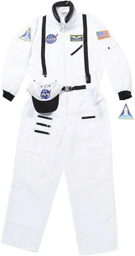 Vista 5 de Traje para adulto de astronauta con gorra bordada de la marca Aeromax