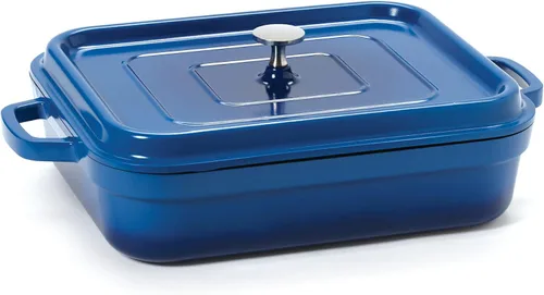 Vista 31 de G.E.T. CA-101-BK/BK/CC Heiss® - Mini bandeja para hornear/cazuela de aluminio fundido de bajo consumo, 10 onzas, color negro