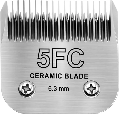Vista 7 de Professional #4FC Ceramic Detachable Clipper Blade, 3/8" (9.5mm) Finish Cut Replacement Blade, Stay Cool & Sharp Technology, Compatible with Andis