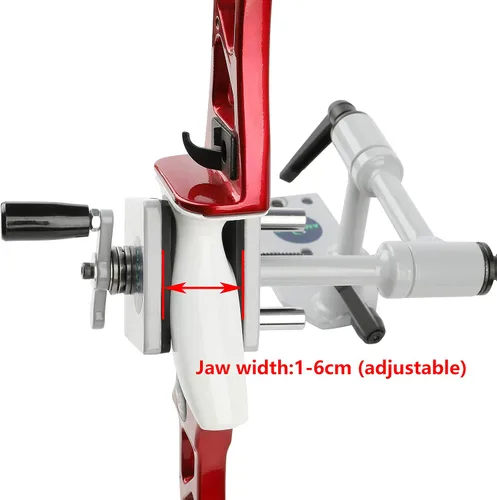 Vista 5 de Tornillo de arco para arco compuesto/arco recurvo/arco de bola de acero, ajuste de tornillo de arco universal con kit de niveles, accesorios