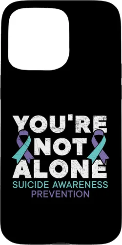 Vista 30 de Funda de concienciación para la prevención del suicidio de la depresión para iPhone 11 You're Not Alone