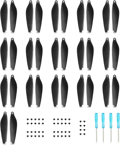 Vista 10 de 32 piezas de hélices Mini 4 Pro/Mini 3 Pro, repuesto rápido, cuchillas de bajo ruido, alas para DJI Mini 3/4 Pro Dron, accesorios exclusivos Oro