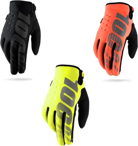 Vista 3 de UNIQOCK Guantes de ciclismo para hombre, guantes de bicicleta de montaña, guantes de bicicleta, almohadilla SBR antideslizante, guantes de ciclismo