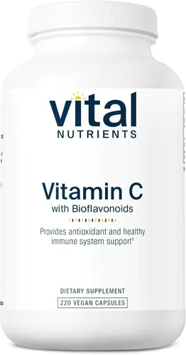 Vista 7 de Vital Nutrients Vitamina C con bioflavonoides - Suplemento vegano para apoyo inmunológico* - 1000 mg de vitamina C y 500 mg de bioflavonoides