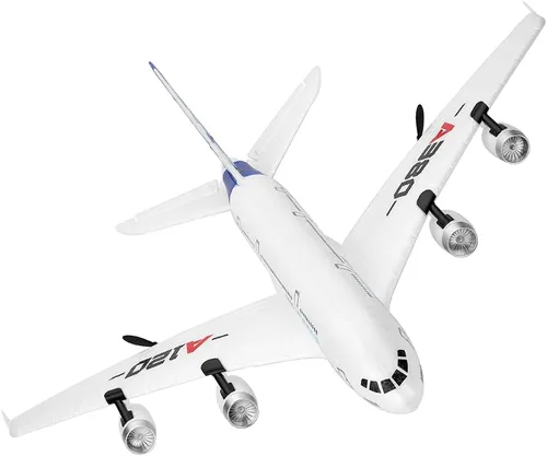 Vista 3 de GoolRC Avión RC, WLtoys XK A120 A380 Modelo de Avión Aircar, Avión de Control Remoto 3CH 2.4G, Aeronave RC EPP de Ala Fija RTF Juguete para Adultos