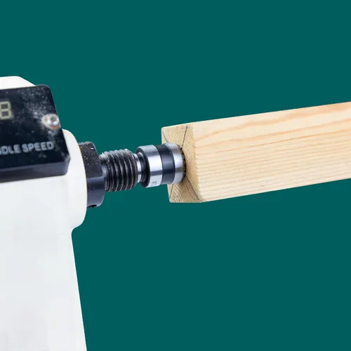 Vista 5 de MT2 Centro de Impulsión para Torno de Madera con Herramientas y Accesorios de Torneado para Torno de Madera Crown de 1 pulgada
