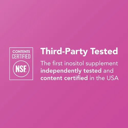 Vista 4 de Theralogix Ovasitol Inositol Powder - Kit de inicio de 7 días Suplemento de inositol premium para mujeres Proporción 40:1 mio y D-Chiro inositol