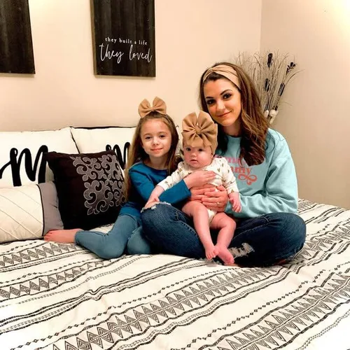 Vista 3 de LUKYCILD Sudadera Mama para mujer cuello redondo manga larga sin botones para mamá