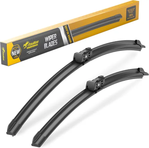 Vista 48 de Raidbee® Limpiaparabrisas de repuesto de 13 + 13 pulgadas para Jeep Wrangler 1999-2006 para todas las estaciones, calidad de equipo original