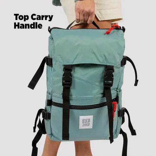 Vista 10 de Topo Designs Rover Pack Clásico, asfalto/negro, Tamaño único, Rover Pack Clásico