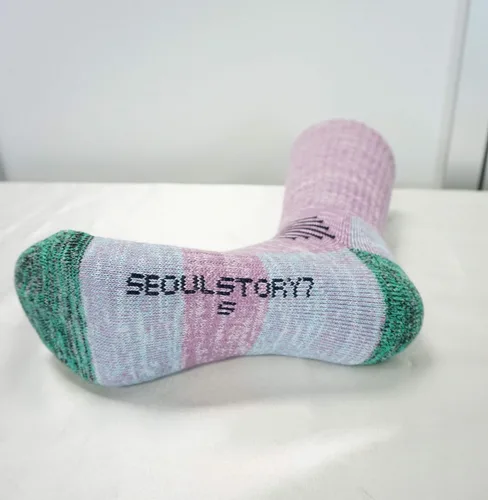 Vista 3 de Pack de 5medias para mujeres, para senderismo exterior.