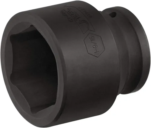 Vista 12 de Jetech Enchufe de impacto estándar de 1 pulgada con accionamiento de 3/4 de pulgada, fabricado con acero de aleación de cromo molibdeno, tratado