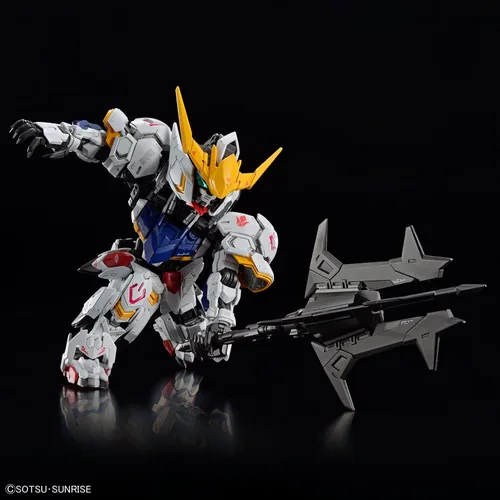 Vista 18 de Bandai Hobby - Gundam IBO - Gundam Barbatos Master Grade SD Model Kit