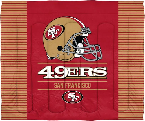 Vista 27 de Northwest NFL Unisex-Adult Comforter and Sham Set Safety