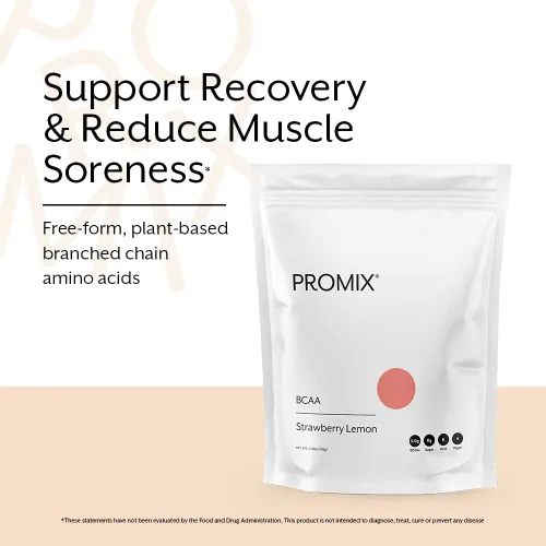 Vista 6 de ProMix Nutrition BCAA Energy Powder, Fresa Limón - 30 porciones