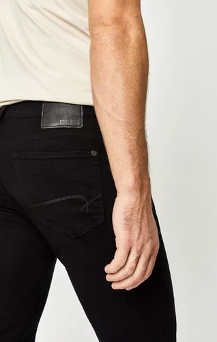 Vista 5 de Mavi Jake - Pantalones de mezclilla ajustados de tiro regular para hombre