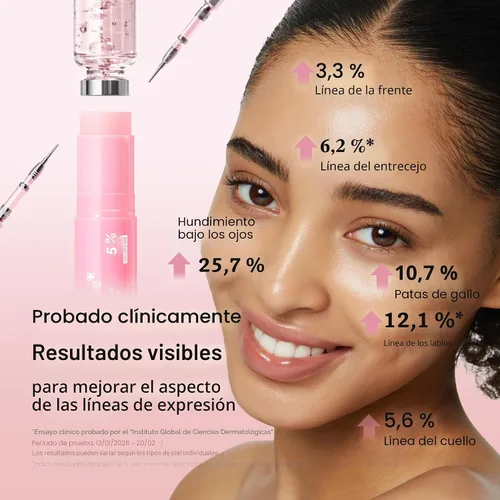 Vista 5 de medicube PDRN - Bálsamo múltiple de colágeno rosa Volufiline, PDRN, NAD, colágeno Bálsamo facial y corporal para debajo de los ojos, cuello