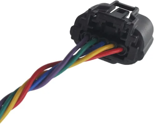 Vista 4 de Autowxjq Conector Hembra del Sensor de Flujo de Aire Masivo Enchufe Arnés Pigtail Compatible con Toyota Lexus Mazda Subaru