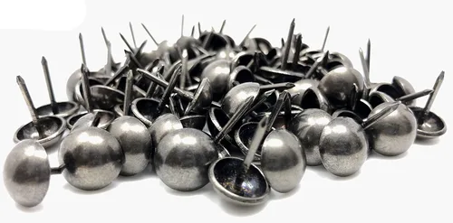 Vista 23 de DMSE – Tamaño mayorista 7/16" diámetro (0.433 in) hardware tapicería muebles decorativos Pulgar tachuelas clavos clavos 1000