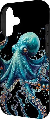 Vista 2 de Cool Blue Octopus Case for iPhone 17