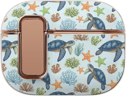 Vista 10 de Funda protectora de plástico suave compatible con Airpods Pro 2, funda de carga inalámbrica, ganado floral, vaca, accesorios para mujer