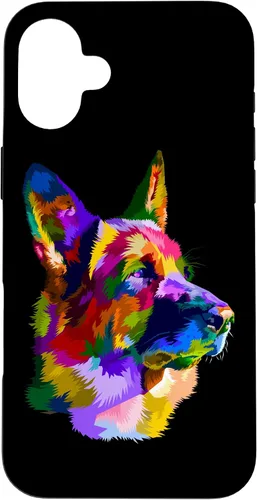 Vista 23 de Funda para iPhone 17 con diseño de pastor alemán para propietarios de perros