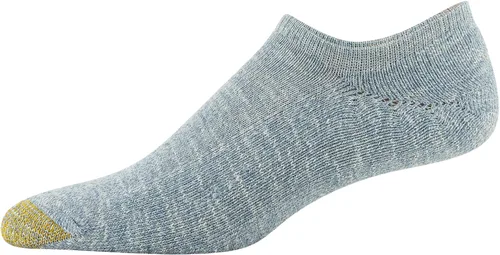 Vista 3 de GOLDTOE Men's Davenport Invisible Socks, 6-Pairs