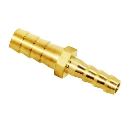 Vista 17 de Joywayus Reductor de púas de manguera de 1/2 "a 3/4" empalme reductor de ajuste de púas, unión hexagonal de latón para agua/combustible/aire