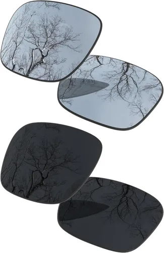 Vista 14 de Juego de 2 lentes polarizadas de repuesto para Oakley Holbrook OO9102 Pack Negro y Negro