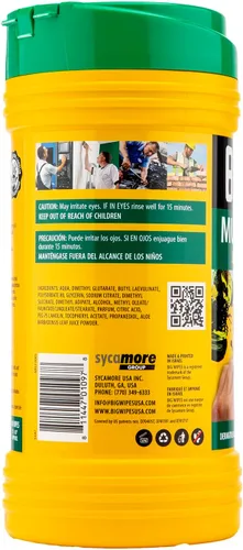 Vista 9 de BIG WIPES Recipiente multisuperficie resistente, paños de limpieza súper absorbentes para manos, superficies y herramientas, recipiente de 80