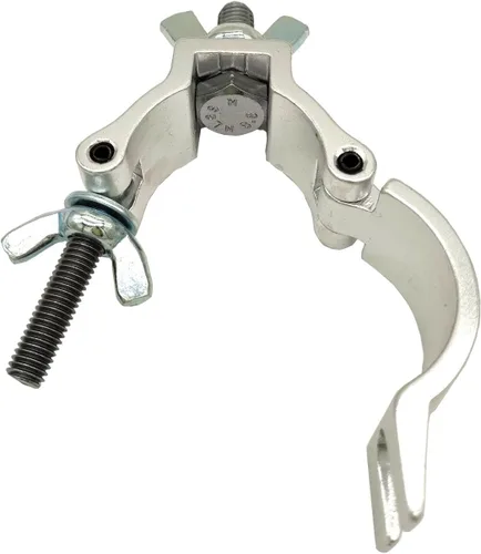 Vista 3 de 2 abrazaderas para luz de escenario, abrazaderas de armadura de iluminación de 1-1/2 pulgadas, aleación de aluminio resistente, 220 libras