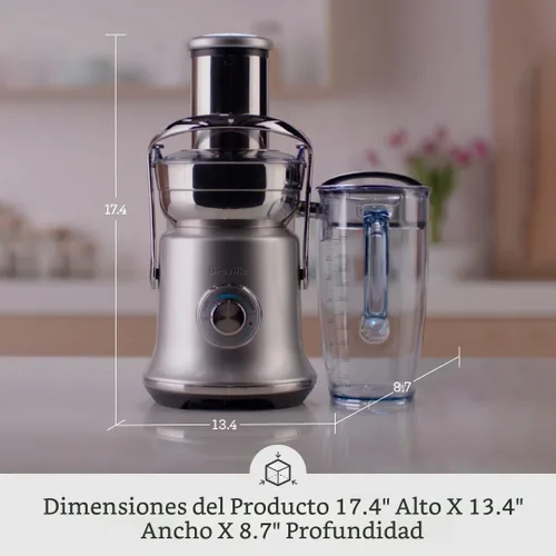 Vista 6 de Breville BJE830DBL - Fuente de zumo (XL, color azul damson)