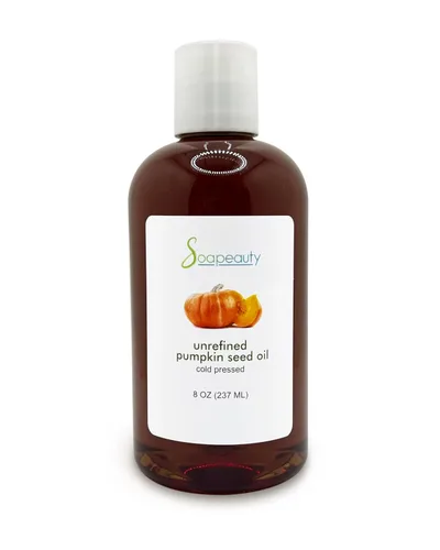 Vista 11 de Soapeauty Aceite virgen de semilla de calabaza cruda para el crecimiento de la piel y el cabello, remedio de aceite 100% puro, prensado en frío